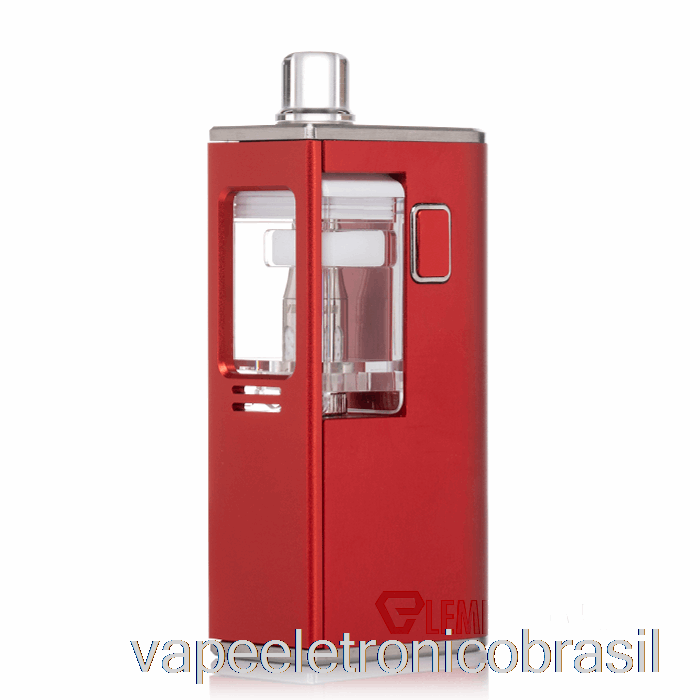 Vape Eletrônico Veepon Tita X Aio 60w 21700 Boro Kit Liga Vermelha